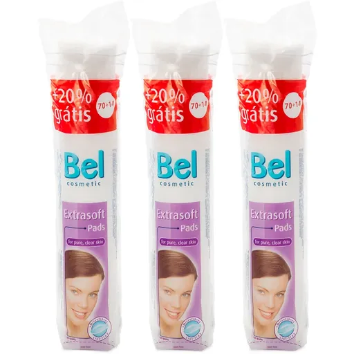 Bel Extra Soft dischete demachiante ambalaj economic 3x84 buc