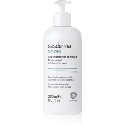 Sesderma Salises Anti-Imperfection Body Fluid lapte de corp impotriva acneei 250 ml