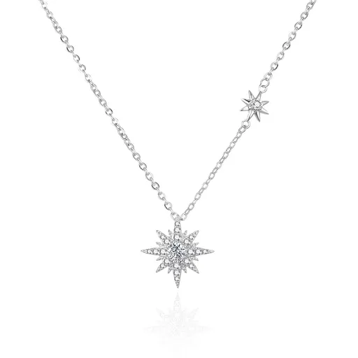 Agato Colier decent de argint AGT-N005W