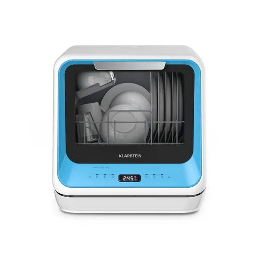 Klarstein Amazonia, Mini-mașină de spălat vase, Compactă, 7 programe, Portabilă