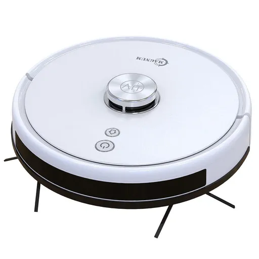 Robot aspirator cu lampa de sterilizare UVC MAGNUM UV+, Li-ion 5200 mAh, 50W, 3000 Pa, 3 trepte, Wi-Fi, Autonomie de pana la 280 min, Pana la 250 m²,