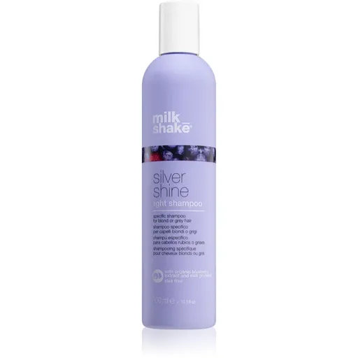 milk_shake® Silver Shine șampon pentru păr gri și blond light 300 ml