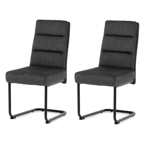 Set de scaune de sufragerie DCL-P3107 GREY2, 2buc., gri