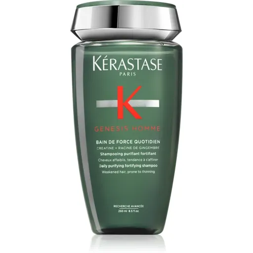 Kérastase Genesis Homme Bain de Force Quotiden Sampon pentru curatare si hranire a parului pentru părul slab cu tendință de cădere pentru bărbați 250