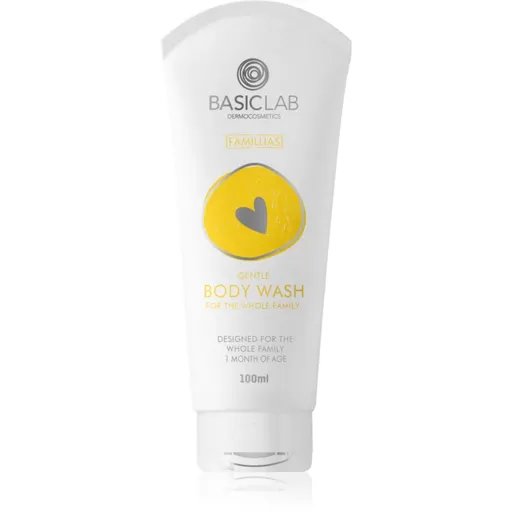 BasicLab Dermocosmetics Famillias gel de dus delicat pentru intreaga familie 100 ml