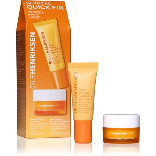 OLEHENRIKSEN Clinical Quick Fix Vitamin C + Peptide Duo set pentru îngrijirea tenului 1 buc