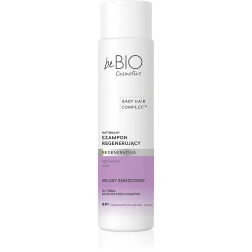 beBIO Baby Hair Complex Regenerating șampon pentru regenerarea părului slab și deteriorat 300 ml