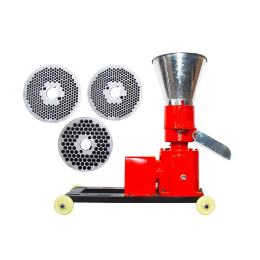 Granulator furaje KL-140G, 140 Kg/h, 3 matrite incluse, (fara motor), transmisie reductor