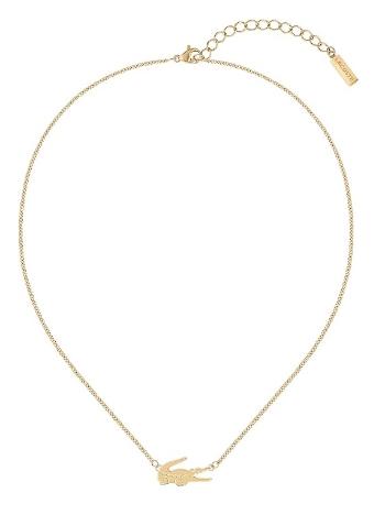 Lacoste Colier original placat cu aur pentru femei Crocodile 2040045