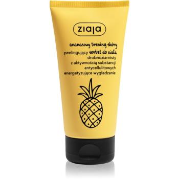 Ziaja Pineapple crema de corp hidratanta cu efect exfoliant 160 ml