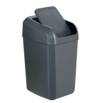 Denox Troya Coș de gunoi 30 l, antracit, antracit, 30 l