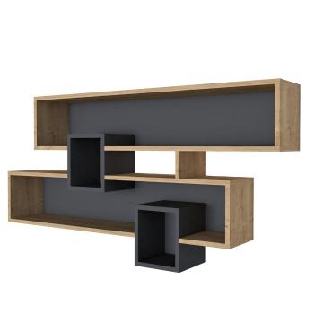 Raft de perete Karen Sapphire, maro