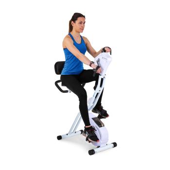 Capital Sports Azura Full Body Comfort, home trainer, handbike, volant de 7,5 kg, transmisie cu curea