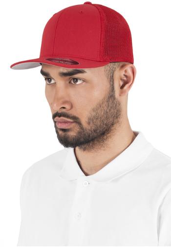 Urban Classics Flexfit Mesh Trucker red - L/XL