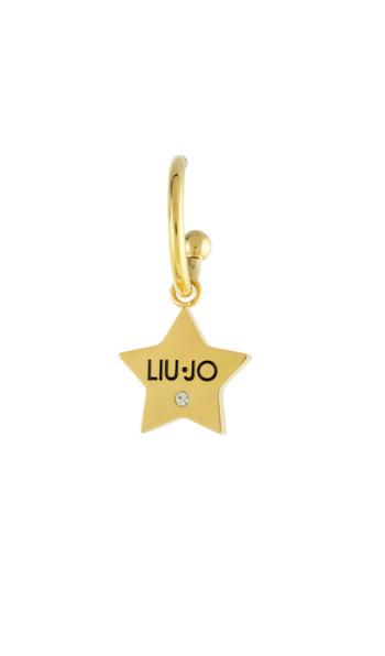 Liu Jo Cercel single modern placat cu aur 2in1Brilliant LJ1658