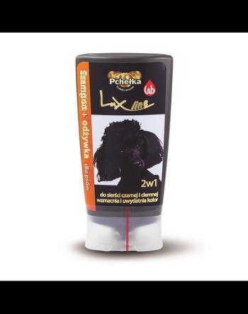 Sampon pentru caini cu blana inchisa PCHEŁKA Lux-line cu balsam 200 ml