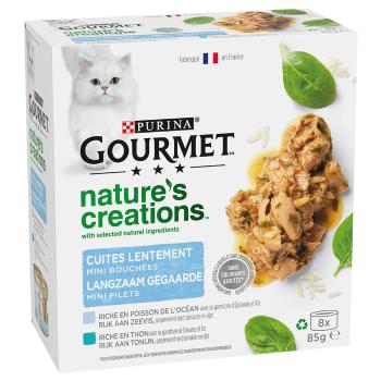 Gourmet Nature's Creations 24 x 85 g - Tengeri hal & tonhal