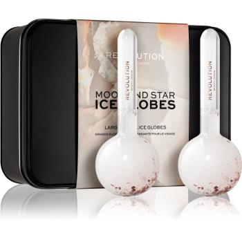 Makeup Revolution Ice Globes Moon & Star accesoriu de masaj faciale 2 buc