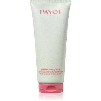 Payot Rituel Douceur Gommage Crème Fondant Corps exfoliant pentru corp cu extract de migdale 200 ml