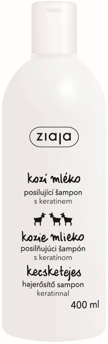 Ziaja Șampon pentru păr uscat și mat cu keratină Goat`s Milk 400 ml