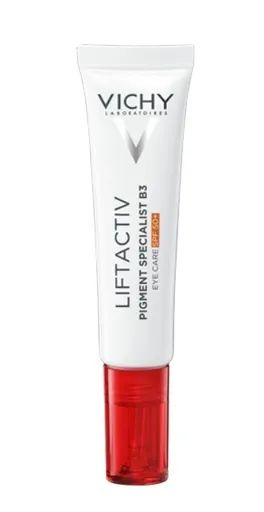 Vichy Cremă pentru îngrijirea zonei sensibile a ochilor SPF 50+ Liftactiv Pigment Specialist B3 (Eye Care) 15 ml