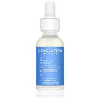 Revolution Skincare Super Salicylic 2% Salicylic Acid & Fruit Enzymes ser pentru regenerarea tenului gras și problematic 30 ml