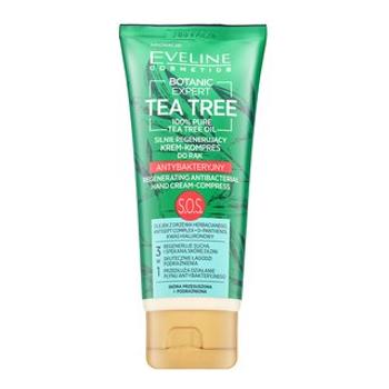 Eveline Botanic Expert SOS Tea Tree Regenerating Antibacterial Hand Cream-Compress krém na ruky pre suchú pleť 100 ml