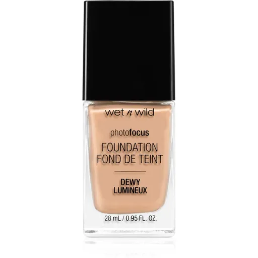 Wet n Wild PhotoFocus machiaj ușor de hidratare pentru o piele mai luminoasa culoare Classic Beige 28 ml