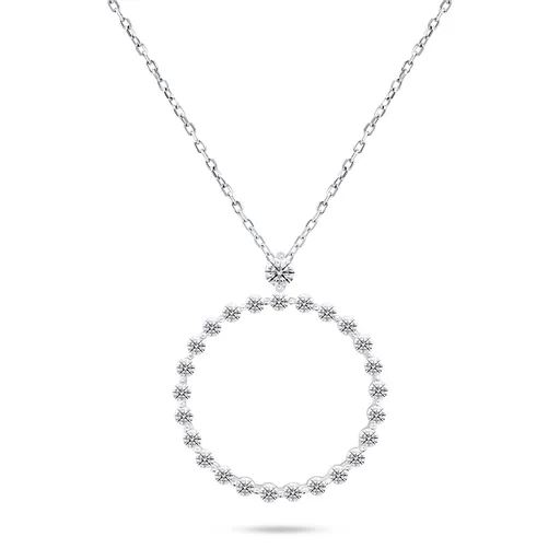 Brilio Silver Colier minimalist argintiu NCL71W