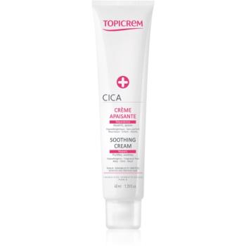 Topicrem CICA Soothing Cream crema intensiv regeneratoare pentru piele iritata 40 ml