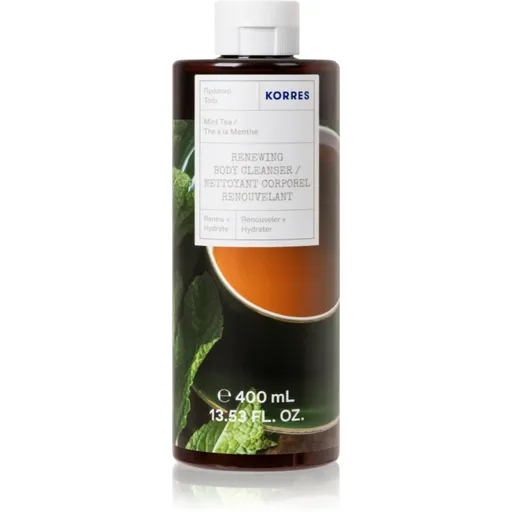 Korres Mint Tea gel de dus revigorant 400 ml