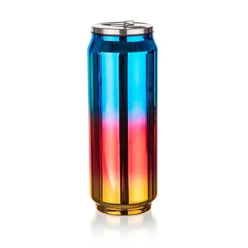 Termos Banquet BE COOL 430 ml ,albastru-roșu-auriu, albastru