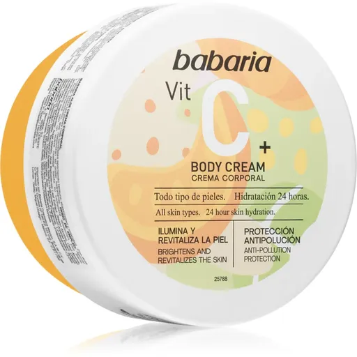 Babaria Vitamin C crema de corp hidratanta pentru toate tipurile de piele 400 ml