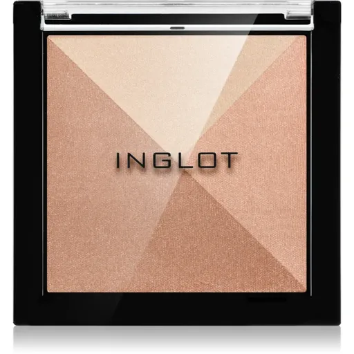 Inglot Multicolour System Highlighting & Bronzing Powder paleta bronzare si stralucire culoare 12 8.8 g