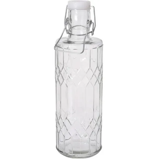 Sticlă cu capac clip 1 l