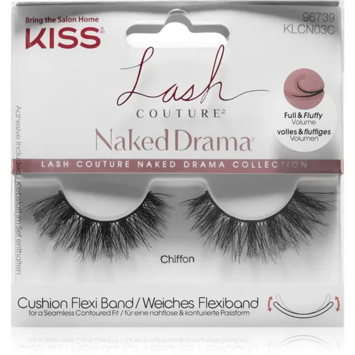 KISS Lash Couture Naked Drama gene false Chiffon 96739 2 buc