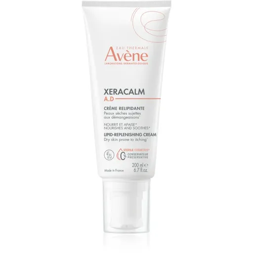 Avène XeraCalm A.D. Lipid-Replenishing Cream crema pentru refacerea lipidelor pentru piele uscata spre atopica 200 ml