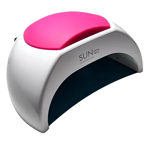 Lampa Unghii UV Led SUN 2C, 48W - Model Nou - Baza Oglinda