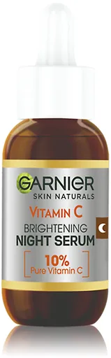 Garnier Ser iluminant de noapte cu vitamina C Naturals cutanate(Brightening Night Serum) 30 ml