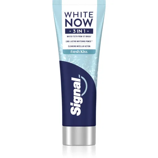 Signal White Now 3-in-1 Fresh Kiss pastă de dinți 75 ml