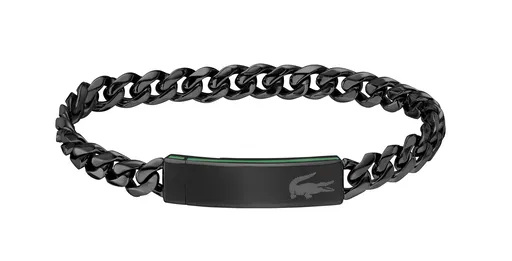 Lacoste Brățară modernă din oțel pentru bărbați Baseline 2040082