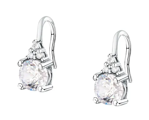 Morellato Cercei din argint cu zircon cubic transparent Tesori SAIW298