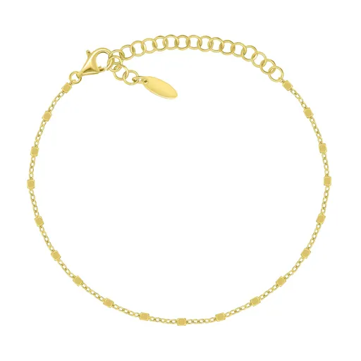 Brilio Silver Lănțișor stilat placat cu aur pentru picior ANK111Y