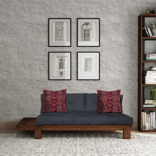 Șezlong, Atelier del Sofa, 135PLT1106, Lemn , Nuc / Bleumarin