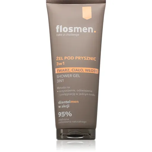 FlosLek Laboratorium FlosMen gel de duș 3 in 1 pentru bărbați 225 ml