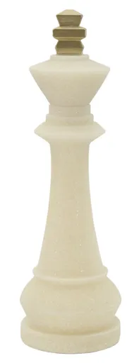 Mauro Ferretti Figurina Rege Quarzy cm Ø 13X41 | Aosom Romania