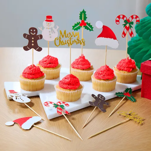 12 bețișoare de Crăciun