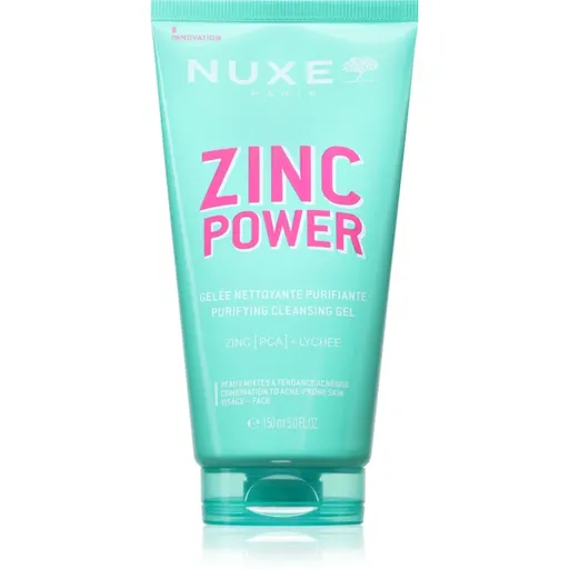 Nuxe Zinc Power Purifying Cleansing Gel gel de curățare impotriva imperfectiunilor pielii 150 ml