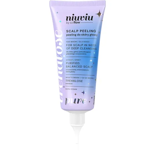 so!flow PURE Deeply Cleansing Scalp Peeling With Trehalose exfoliant pentru scalp 100 ml