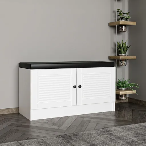 Cuier de perete, Hanah Home, Noah, 90x50x35 cm, Alb